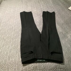 Lauren Ralph Lauren Black Breaded Stretch Jeans